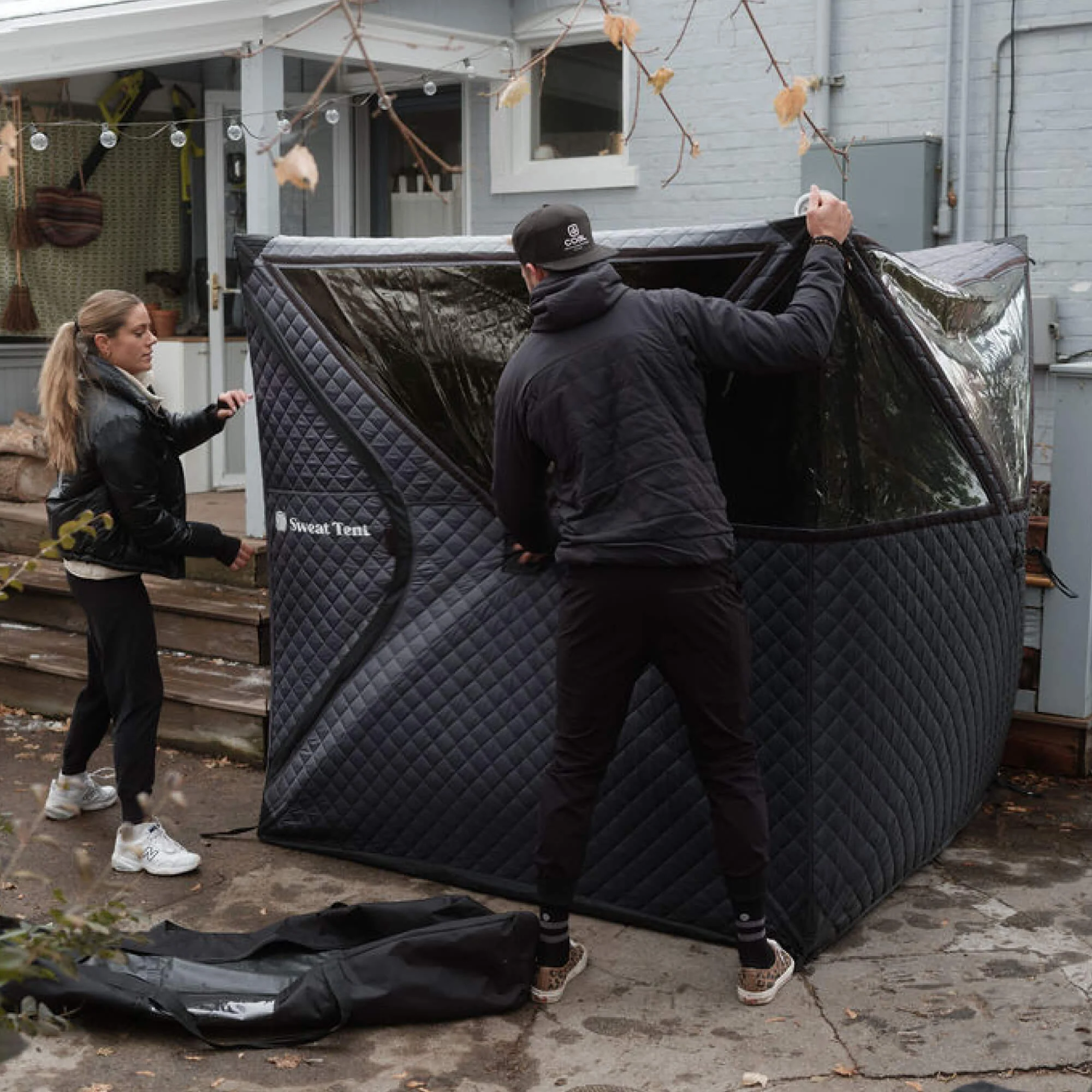 Sweat Tent Portable Outdoor Sauna - Image 11