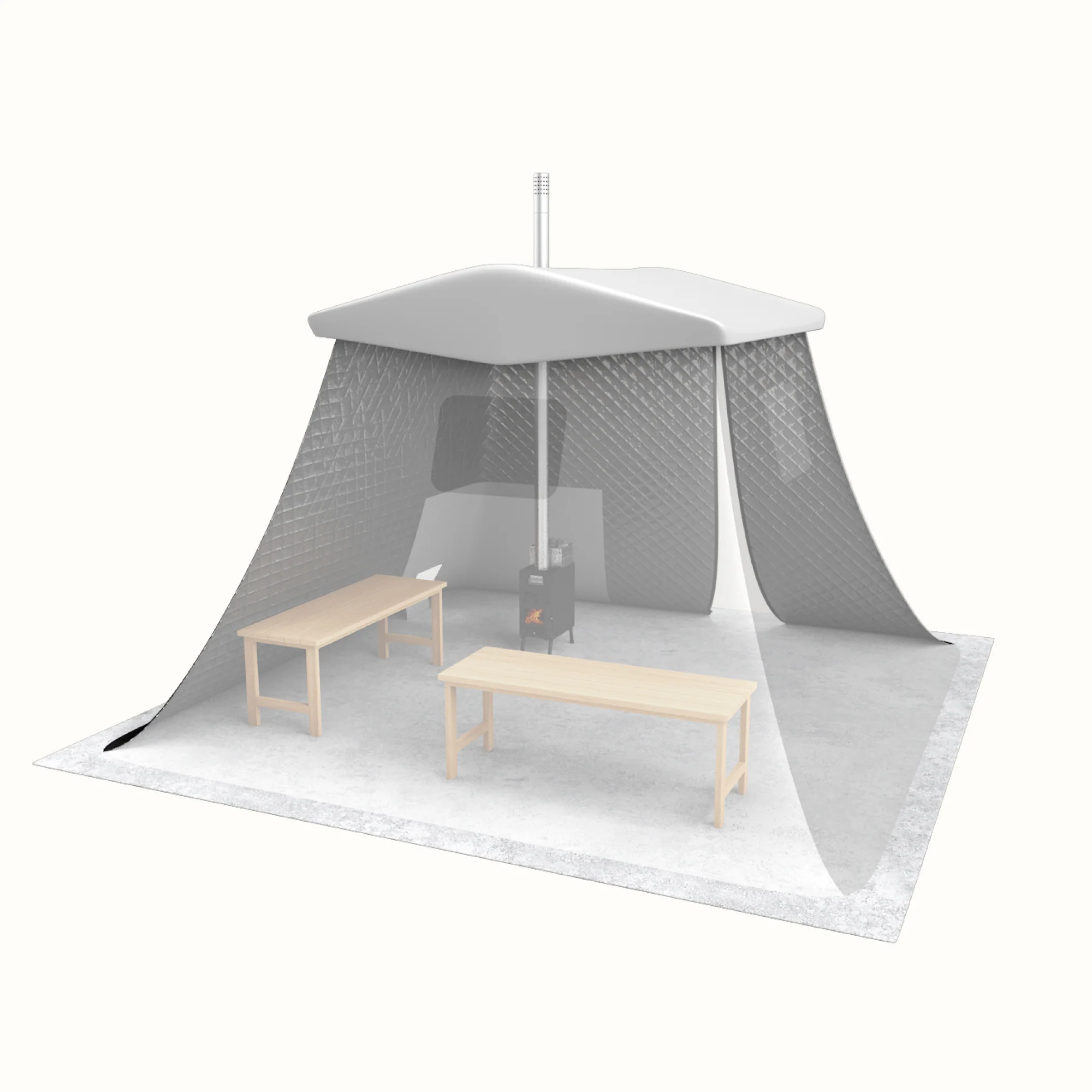 Sweat Tent Portable Outdoor Sauna - Image 40