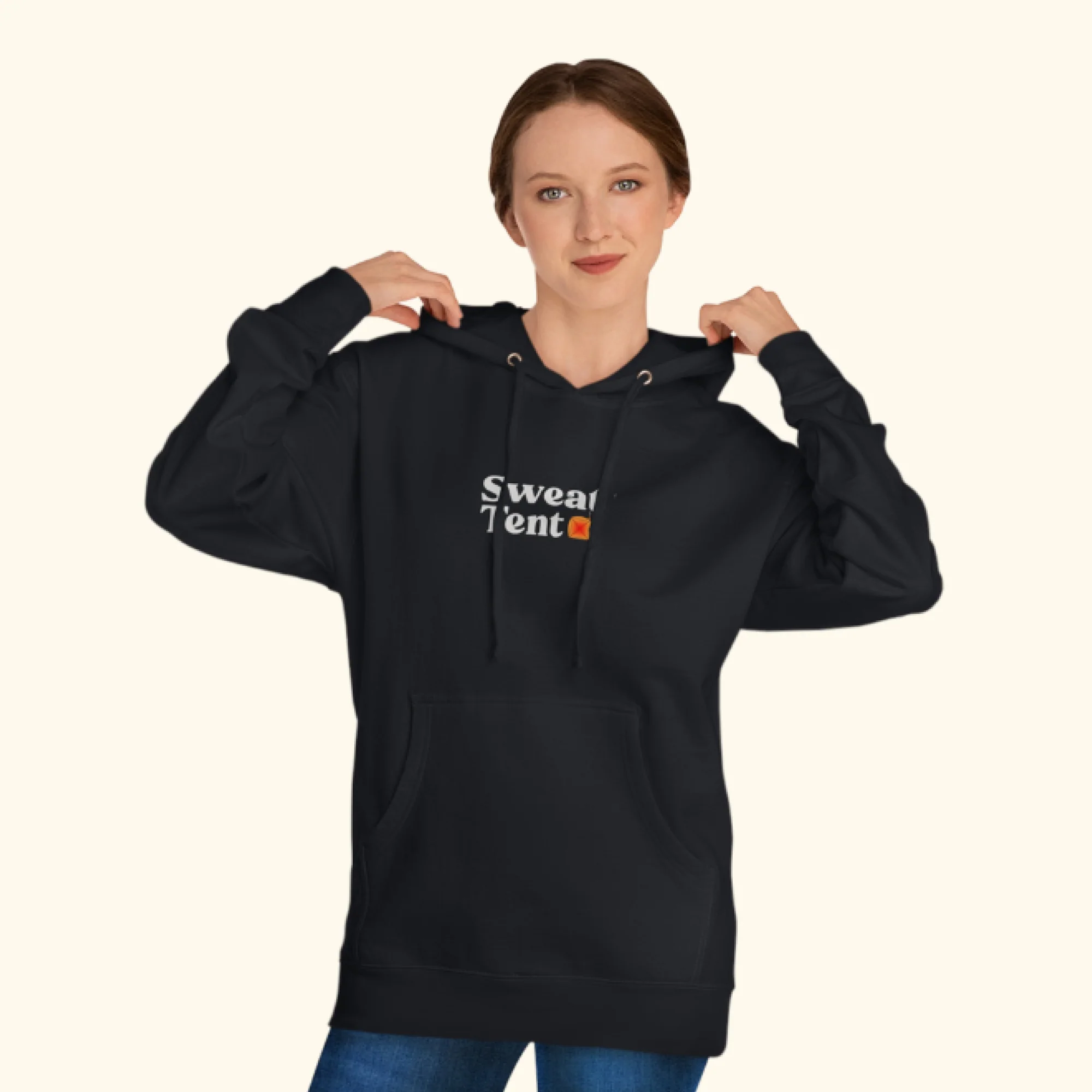 Unisex SweatTent Logo Hoodie - Image 3