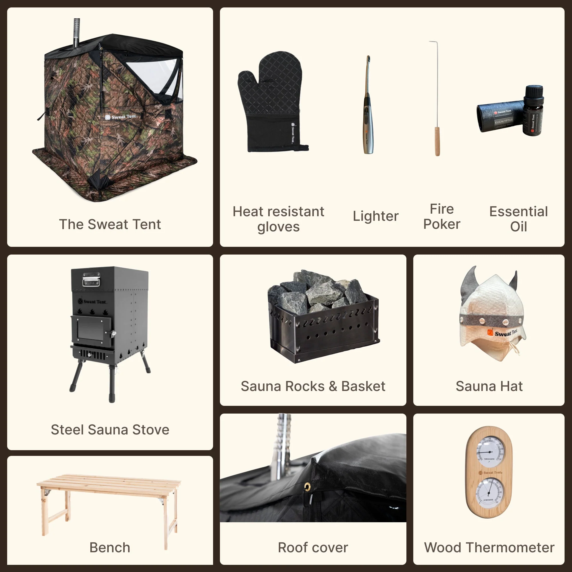 Sweat Tent Portable Outdoor Sauna - Image 23