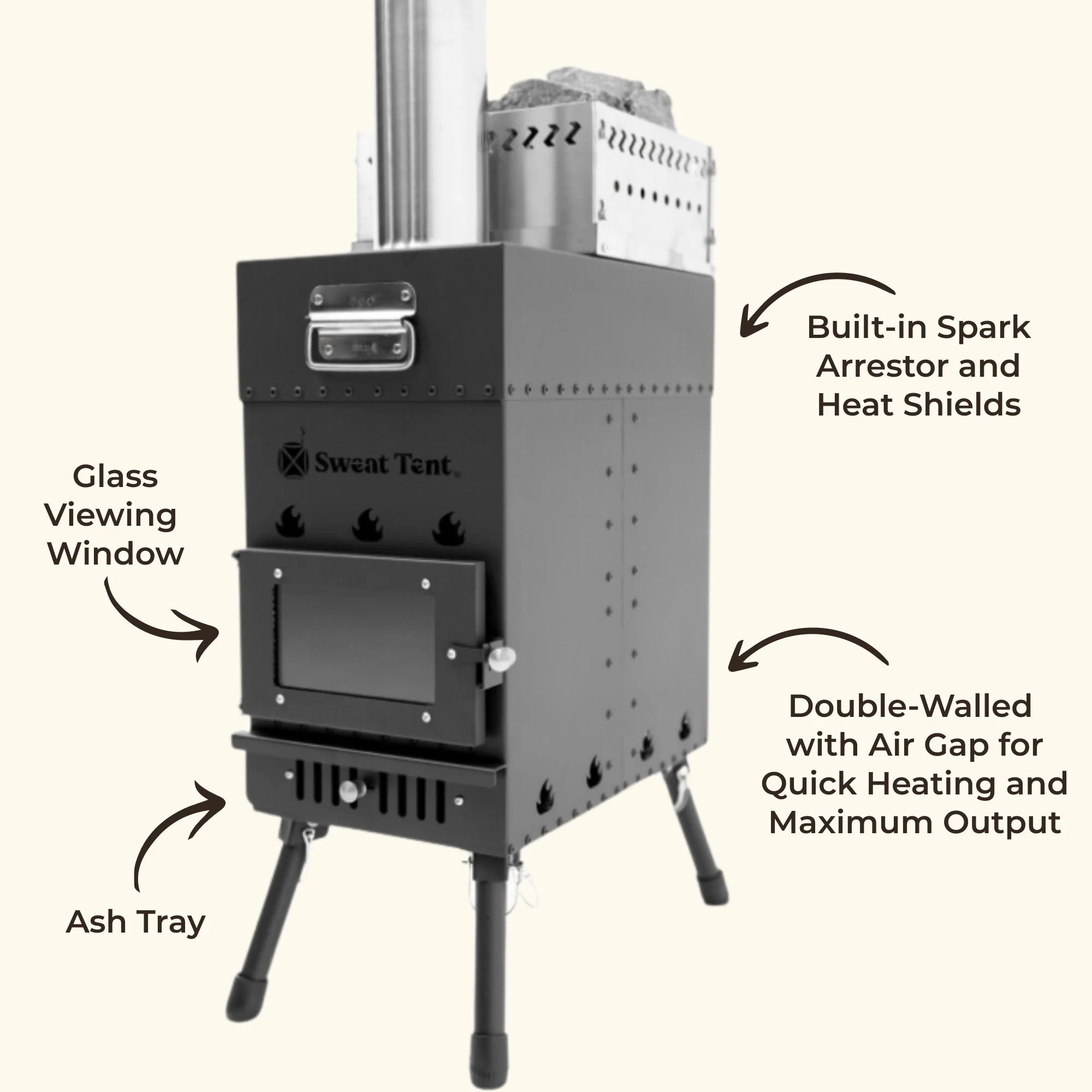 Sweat Tent Portable Outdoor Sauna - Image 25
