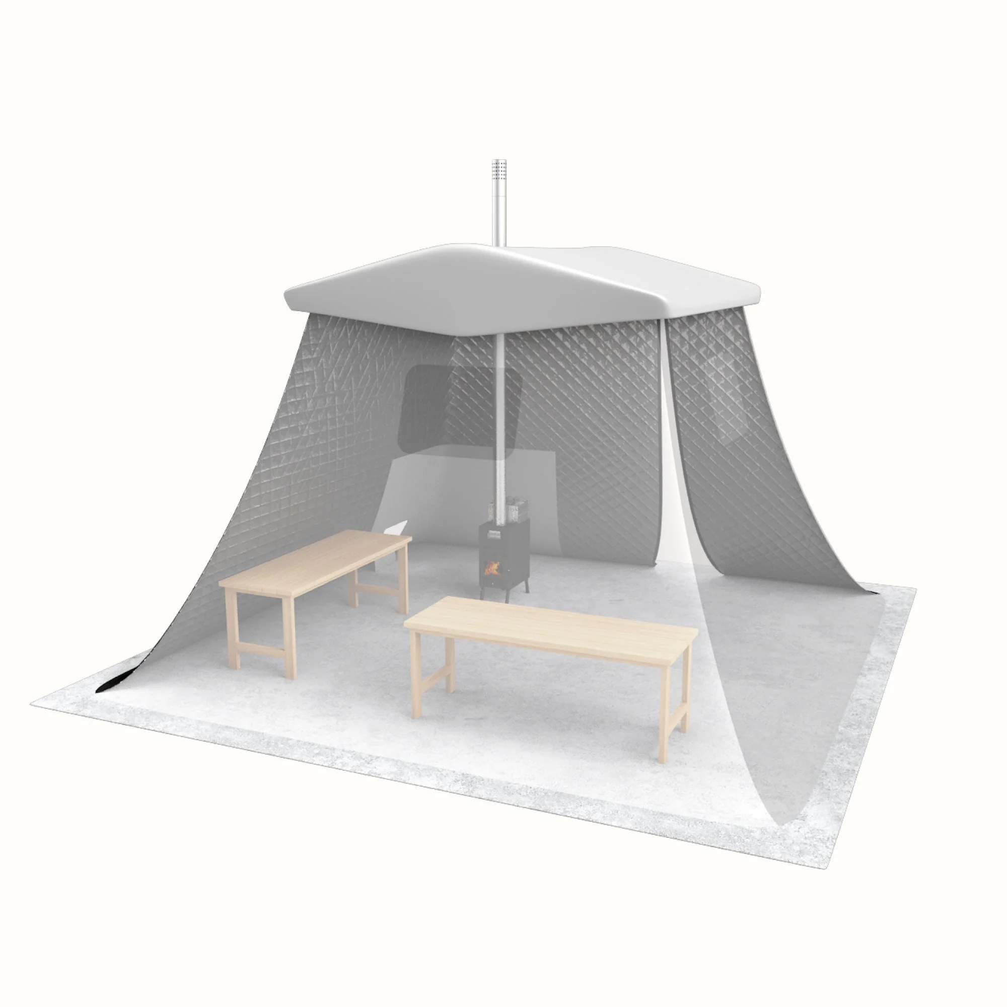 Sweat Tent Portable Outdoor Sauna - Image 40