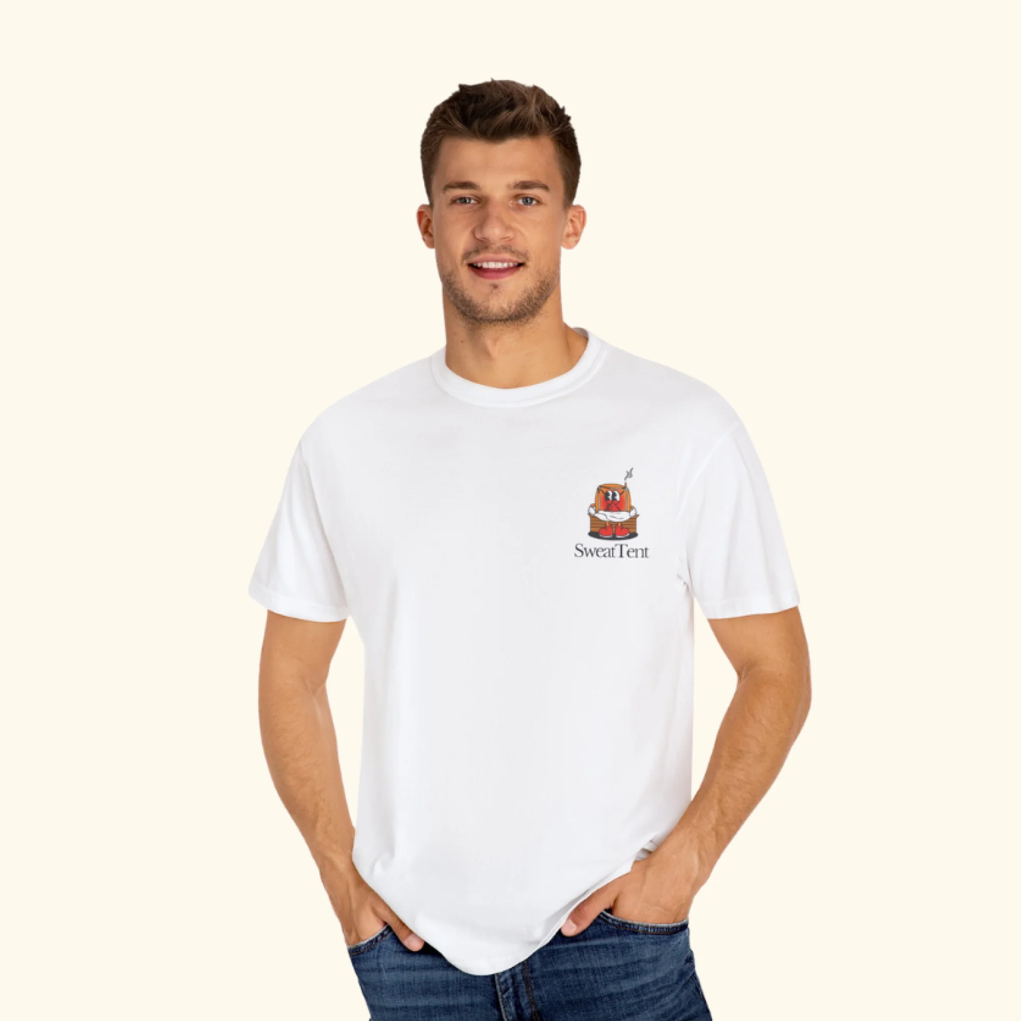Unisex Sunday Sauna Club T-Shirt - Image 6
