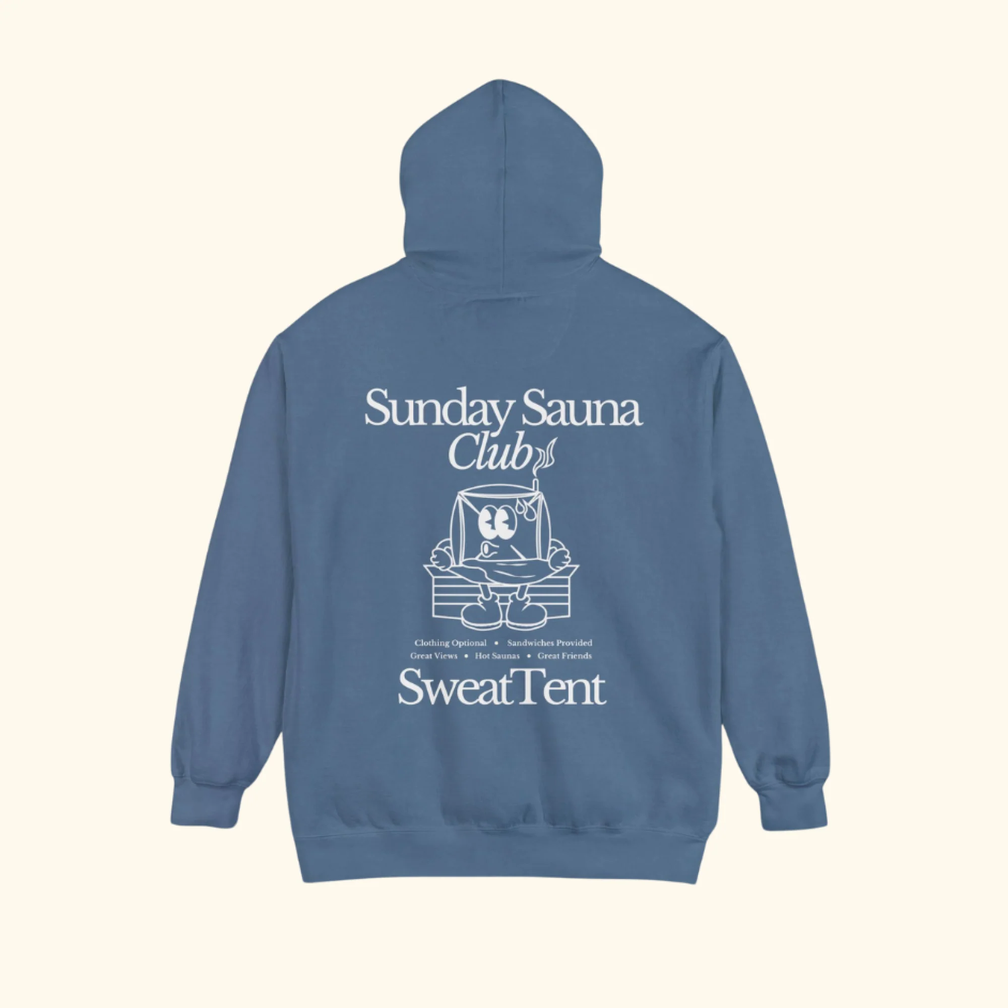 Unisex Sunday Sauna Club Hoodie - Image 13
