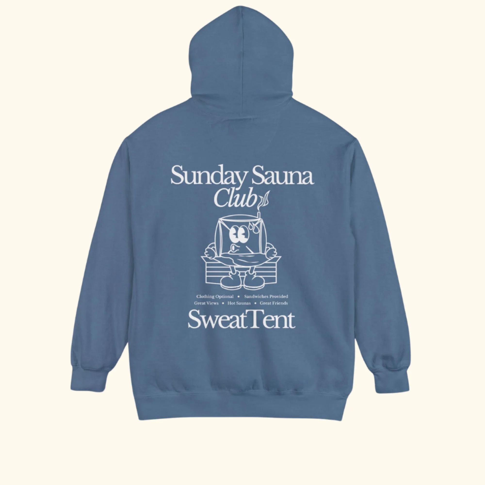 Unisex Sunday Sauna Club Hoodie - Image 14