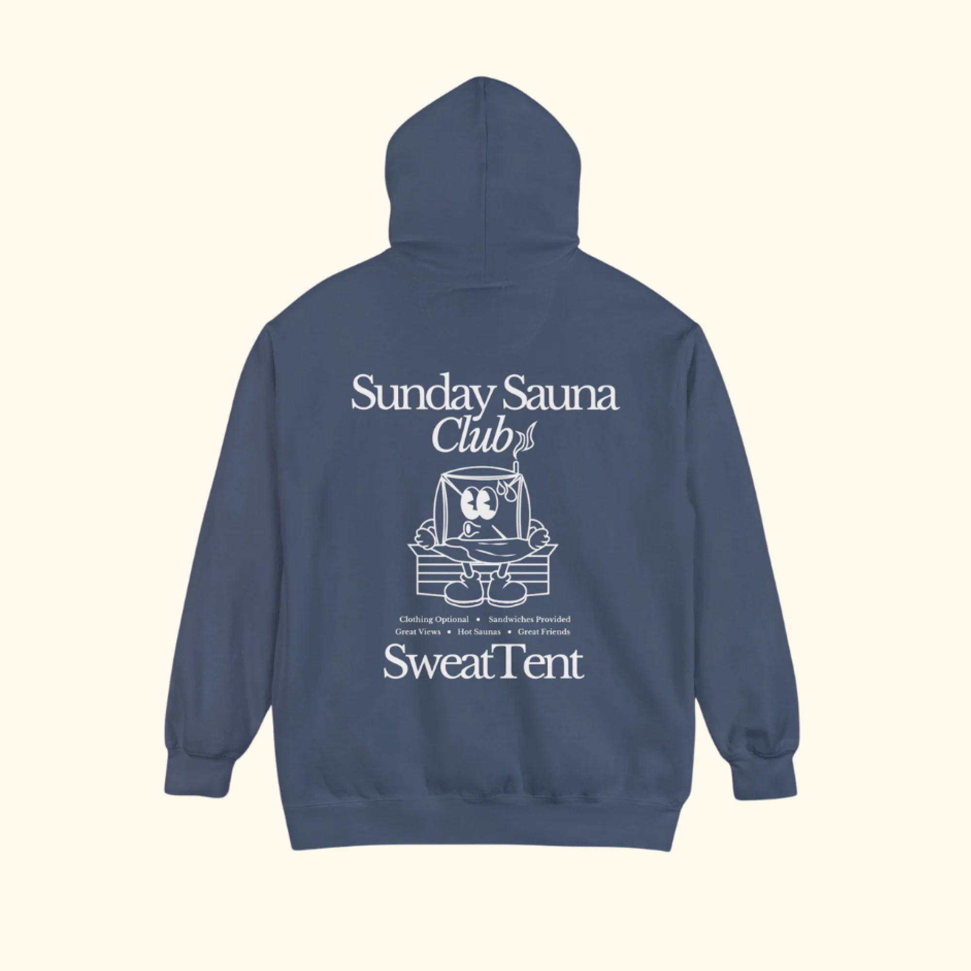 Unisex Sunday Sauna Club Hoodie - Image 17