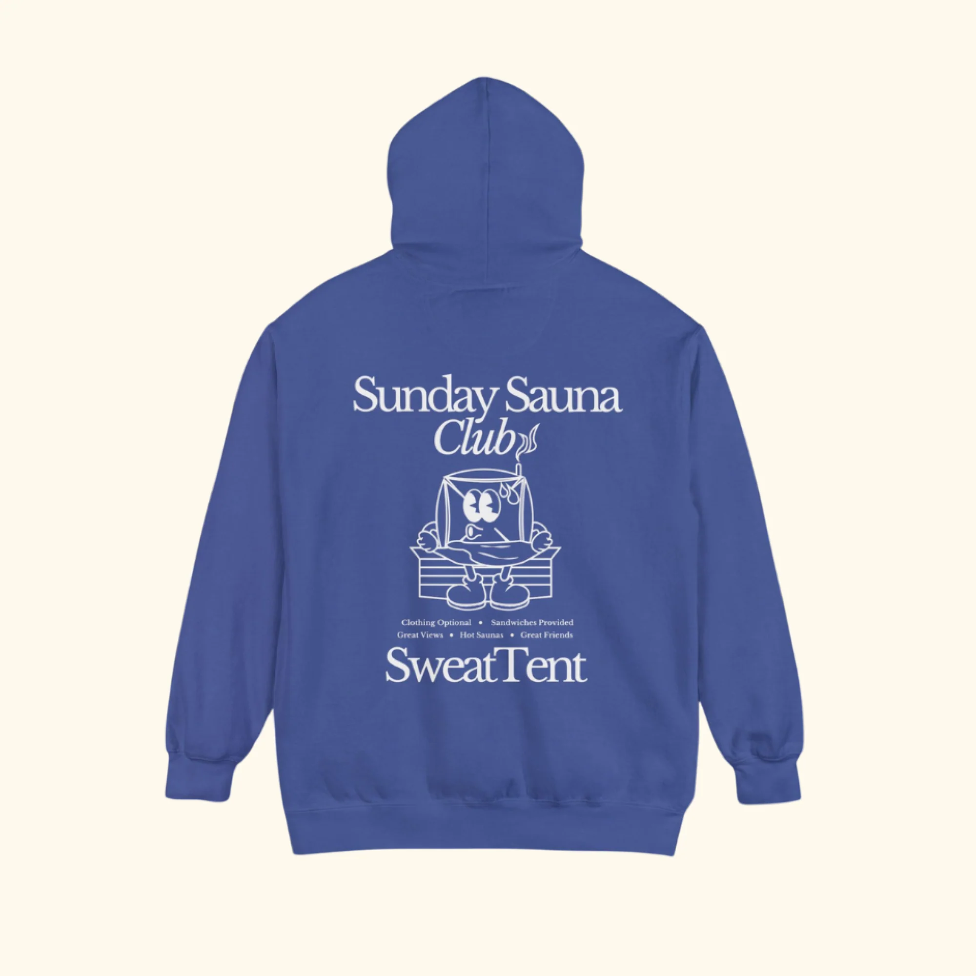Unisex Sunday Sauna Club Hoodie - Image 5